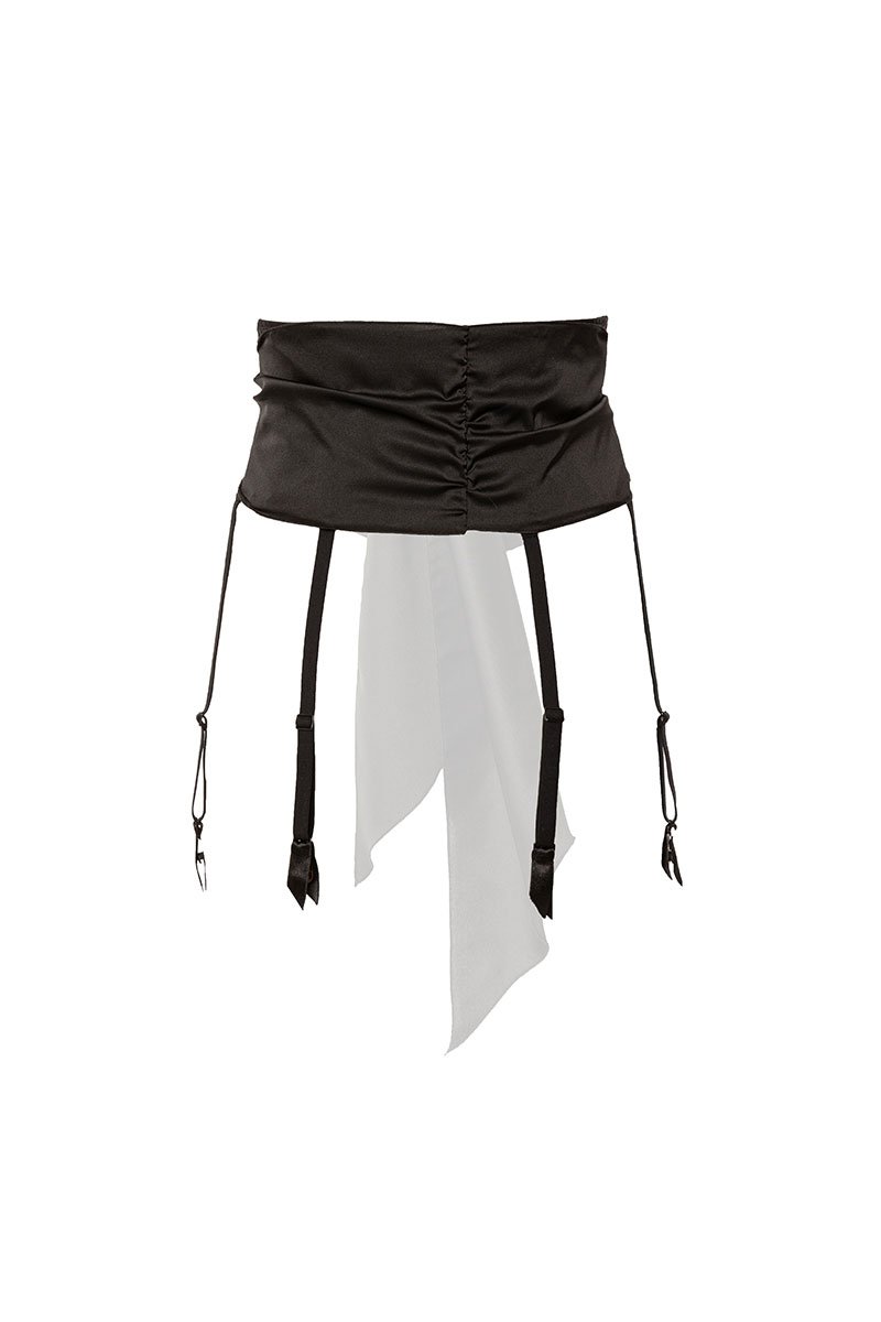 Noemi-Stringivita in lycra con fiocco - immagine 8