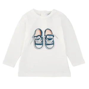 T-SHIRT STAMPA SCARPE