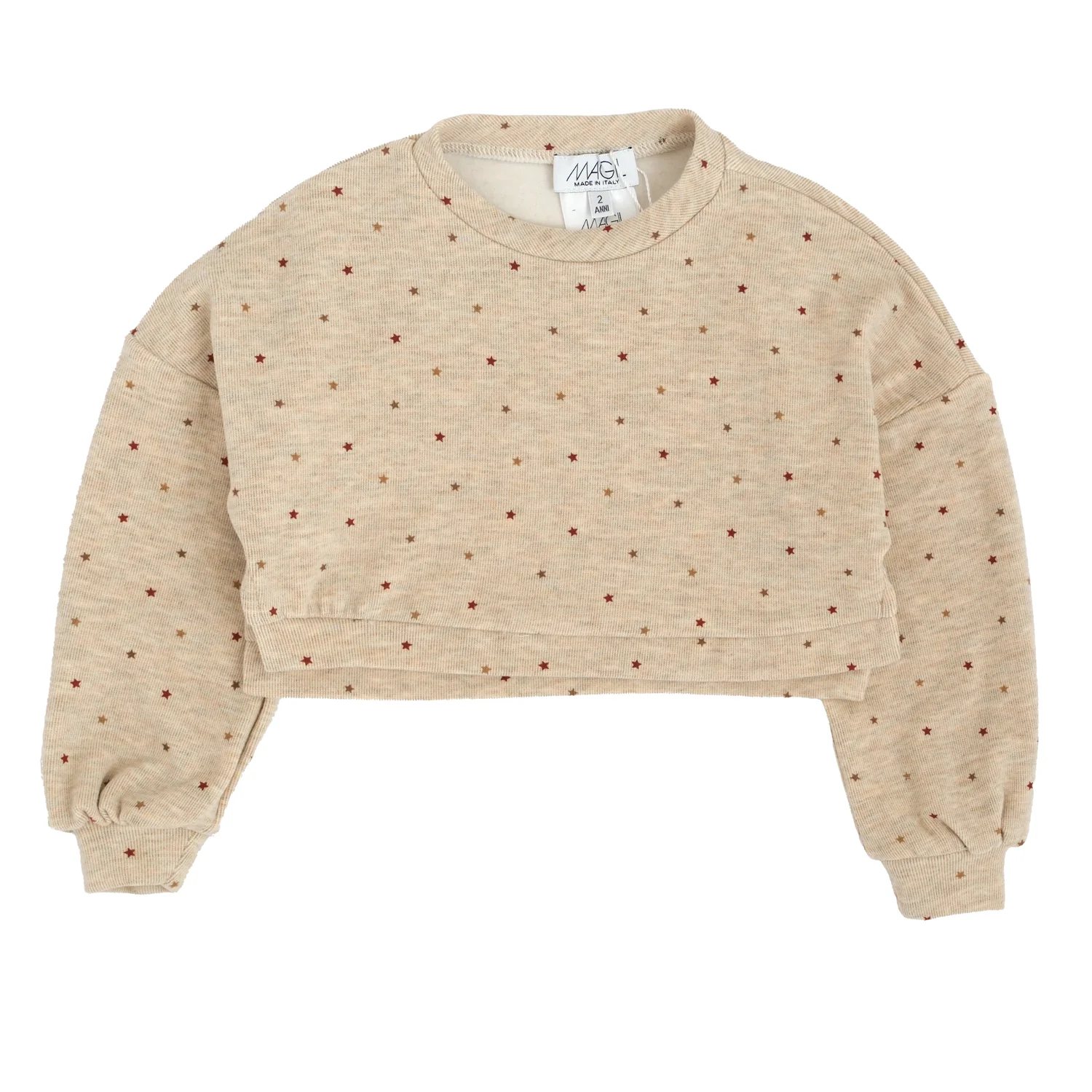 FELPA CROP STELLINE - immagine 3