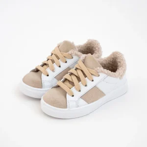 SNEAKERS SCAMOSCIATA E ORSETTO