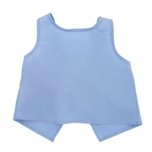 TOP POPELINE CON FIOCCO