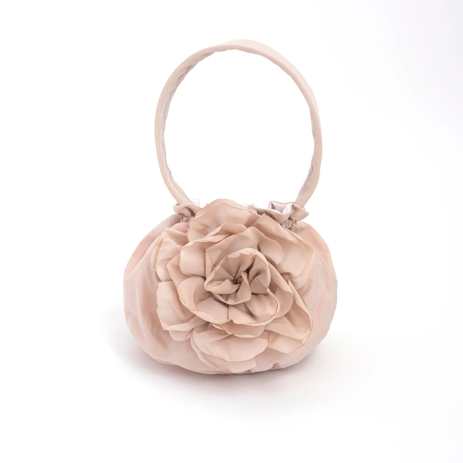 BORSINA TAFFETA' CON FIORE - immagine 3