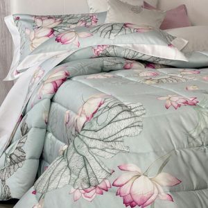 LOTO TRAPUNTA 2 POSTI RASO STAMPATO BLUMARINE