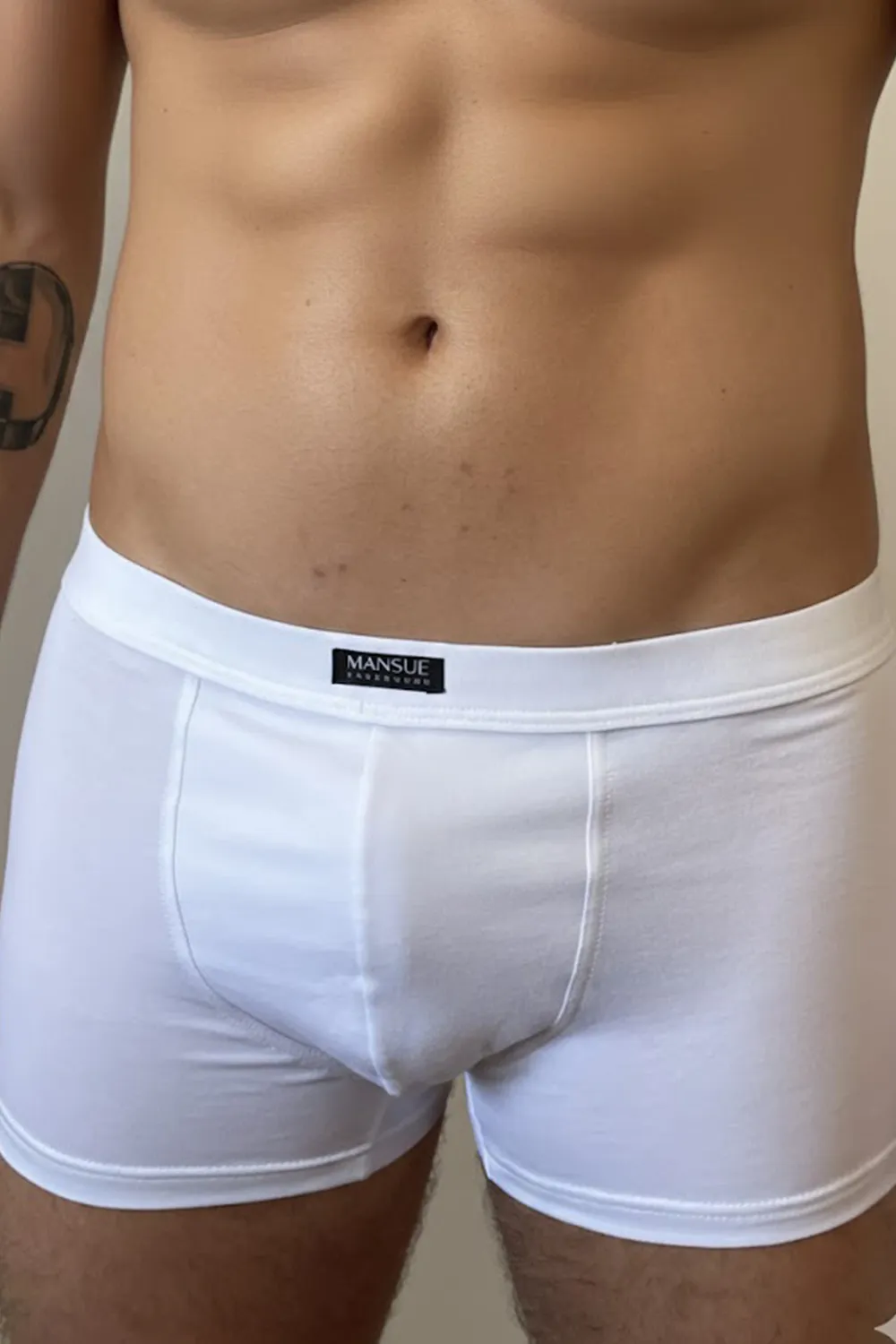 Boxer elastico interno in COTONE uomo MANSUE’ – MBU02 3PZ