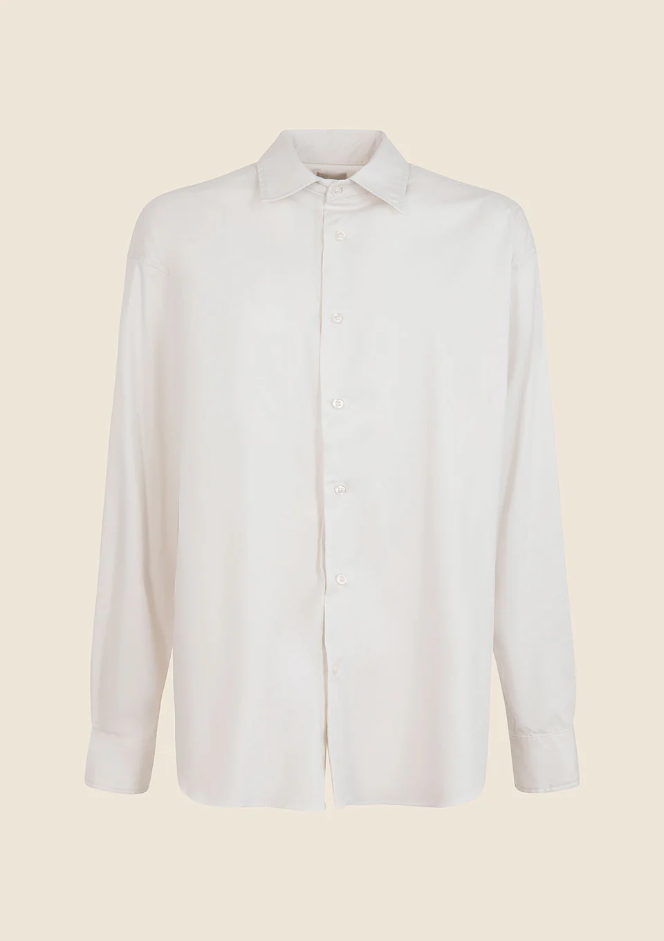 CAMICIONE DONNA ME FUI IN 100% COTONE BIANCO - immagine 4