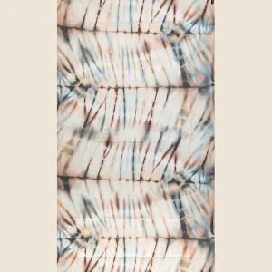 TELO MARE ME FUI IN MICROFIBRA CON DOPPIA FANTASIA BEIGE E NERA E TRIBALE