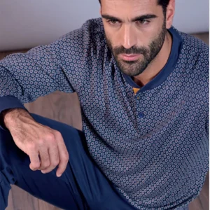 Pigiama in CALDO COTONE uomo ORONERO- OU494