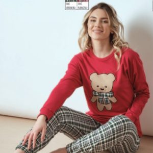 PIGIAMA DONNA LUNGO INV. PEPENERO