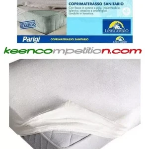 PARIGI COPRIMATERASSO IMPERMEABILE 2 POSTI AMBRO