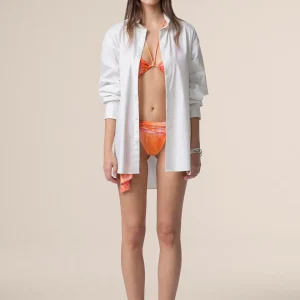 CAMICIONE DONNA ME FUI IN 100% COTONE BIANCO