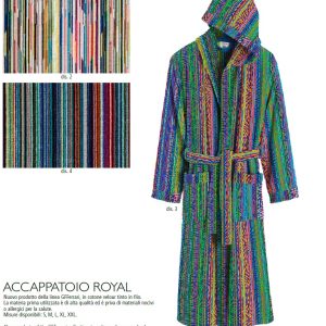 ROYAL ACCAPPATOIO CON CAPPUCCIO BUSTA GF FERRARI