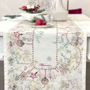 RUNNER BIANCO NATALE 50X150 BLUMARINE