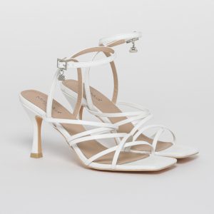 MIMÌ MUÀ Firenze SCAI-8943 Sandali tacco e cinturino bianco