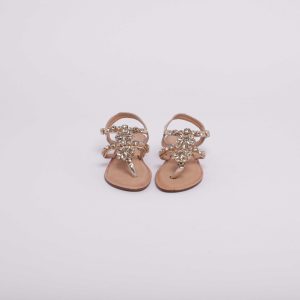 MIMÌ MUÀ Firenze SCAM-9156 Sandali gioiello infradito oro