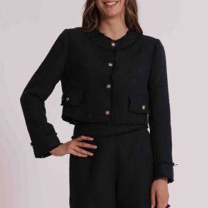 Giacca in tweed Mimì Muà Firenze – Blu