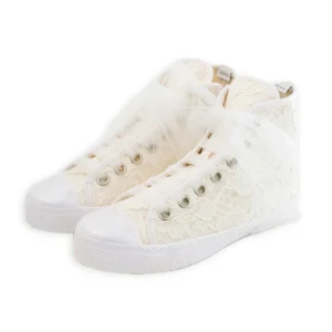 SNEAKER ALTA IN PIZZO
