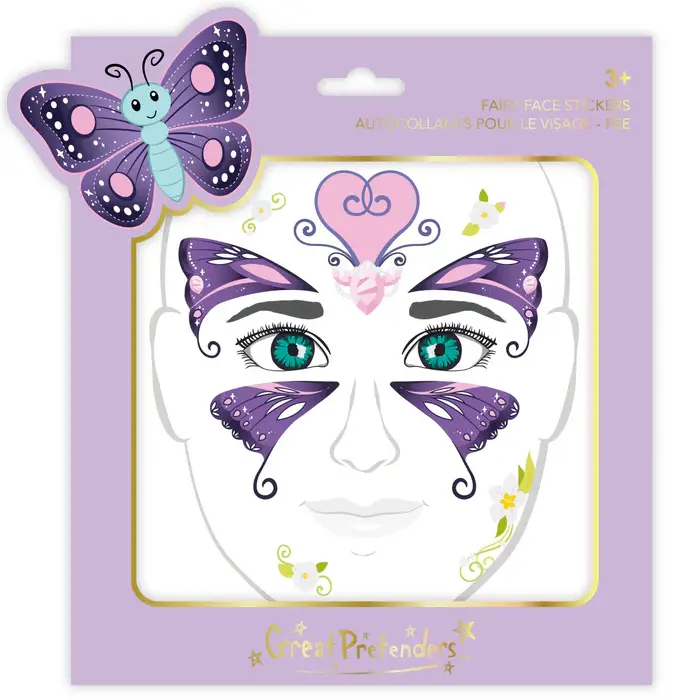 BUTTERFLY FACE STICKER - immagine 2