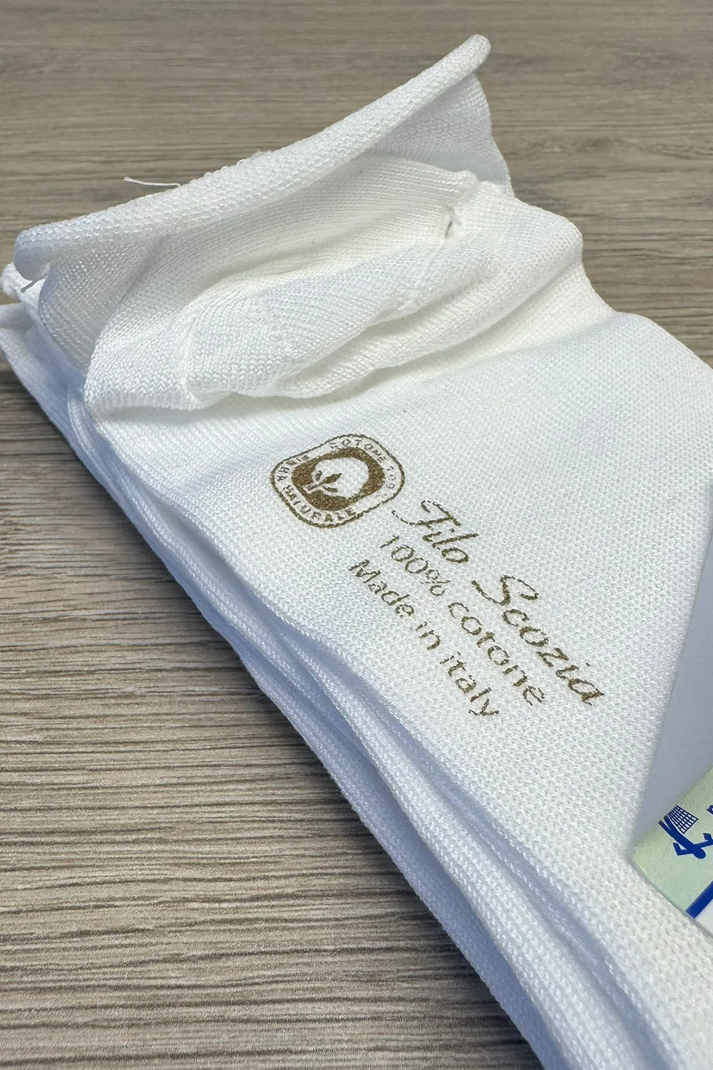 Calza alta in FILO DI SCOZIA senza elastico MANSUE’ – 225 3 PA - immagine 3