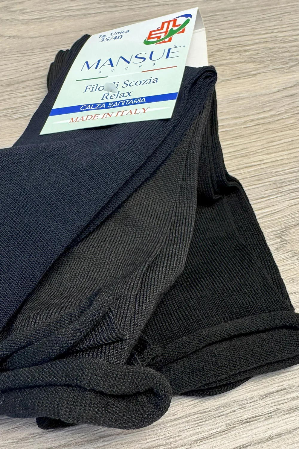 Calza alta in FILO DI SCOZIA senza elastico MANSUE’ – 225 3 PA - immagine 6