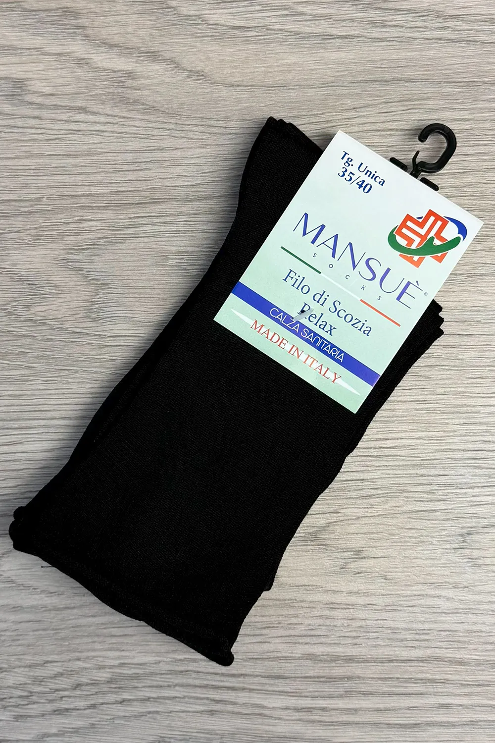 Calza alta in FILO DI SCOZIA senza elastico MANSUE’ – 225 3 PA - immagine 4