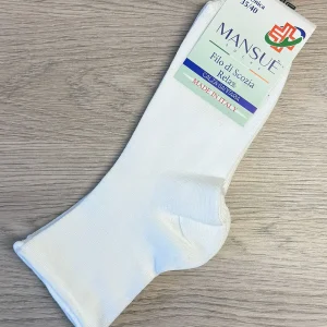 Calza corta in FILO DI SCOZIA senza elastico MANSUE’ – 220 3 PA