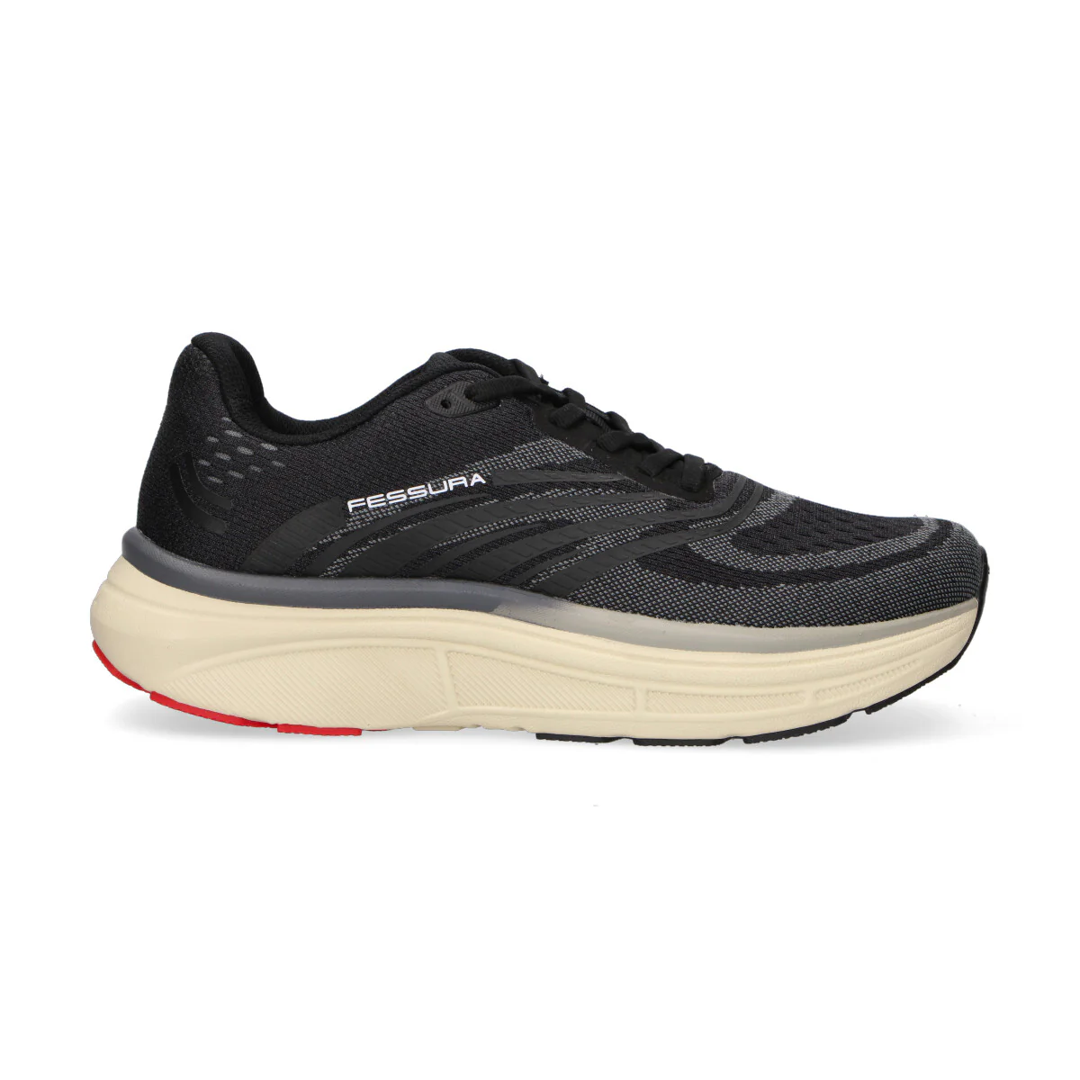 Fessura sneaker Speed 01 nylon nera - immagine 2