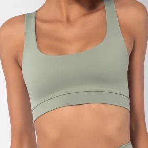 Reggiseno sportivo Akty - VERDE MILITARE - AT07