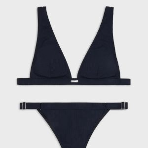 COSTUME ARMANI DONNA TRIANGOLO ALTO FISSO IMBOTTITO NERO