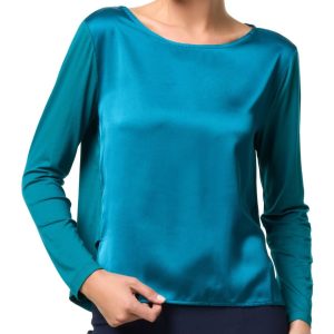BLUSA DONNA SATIN PHILIPPE MATIGNON