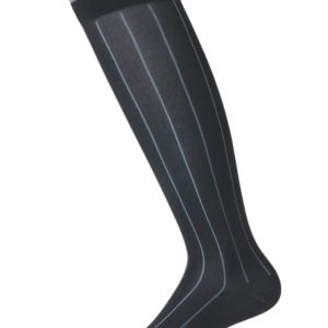 CALZA LUNGA UOMO PHILIPPE MATIGNON COSTE BICOLORE BLU