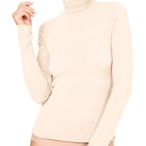 MAGLIA DONNA PHILIPPE MATIGNON A COLLO ALTO MODAL E CASHMERE