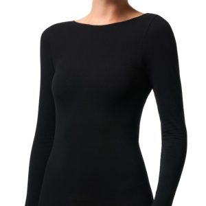 MAGLIA DONNA PHILIPPE MATIGNON SCOLLO A BARCHETTA MODAL E CASHMERE