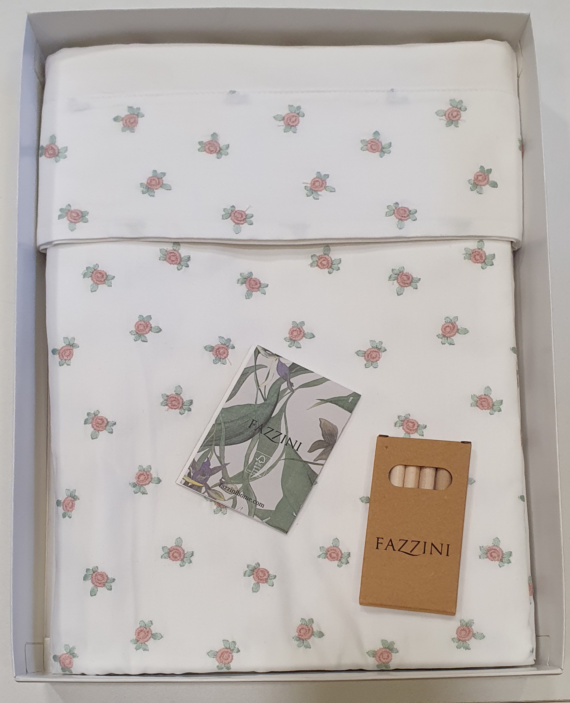 SPRING COMPLETO COPRIPIUMINO LETTINO FAZZINI