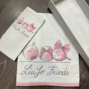 COMPLETO LENZUOLO CULLA  AMICI  LIU JO