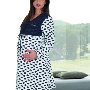 Camicia clinica manica lunga modello serafino Mamina – Z9180