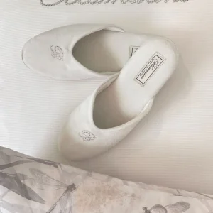 CIABATTINA BLU VELVET BLUMARINE