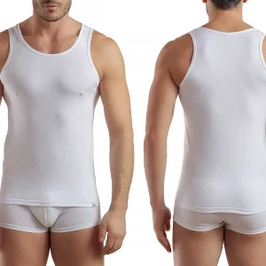 Canotta spalla larga in cotone bielastico Enrico Coveri – ET1002 3PZ