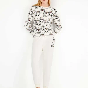 PIGIAMA DONNA GISELA IN PILE A TEMA HARRY POTTER