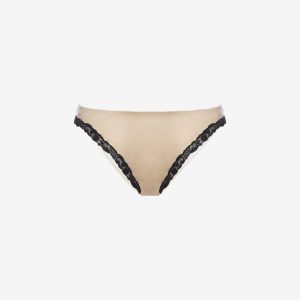 Silk Medium Brief with Little Embrodery