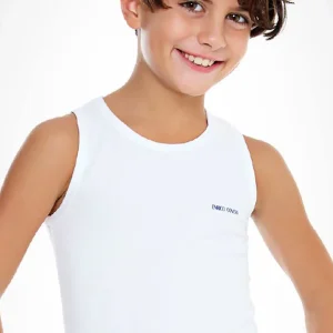 Canotta spalla larga in cotone bielastico Enrico Coveri – ET4002 3PZ