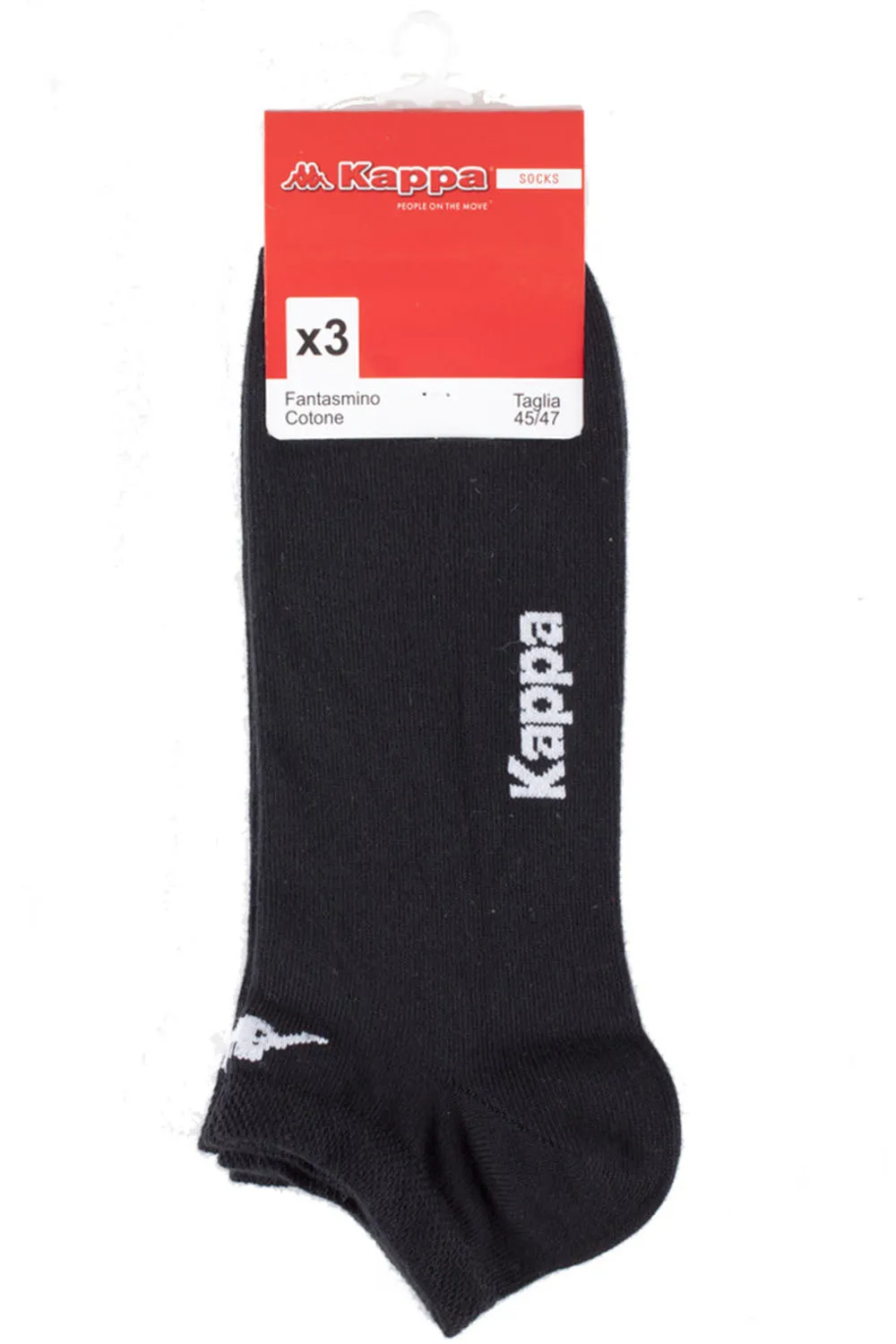 Calza fantasmino unisex in cotone elasticizzato Kappa – K006 3PA - immagine 4