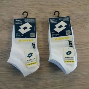 Calza corta bambino in cotone elasticizzato Lotto – Rafaelino 3PA