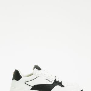 TWINSET 252LIP012 Sneakers bicolor bianco nero