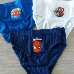 Slip personaggi in cotone Spiderman 3PZ
